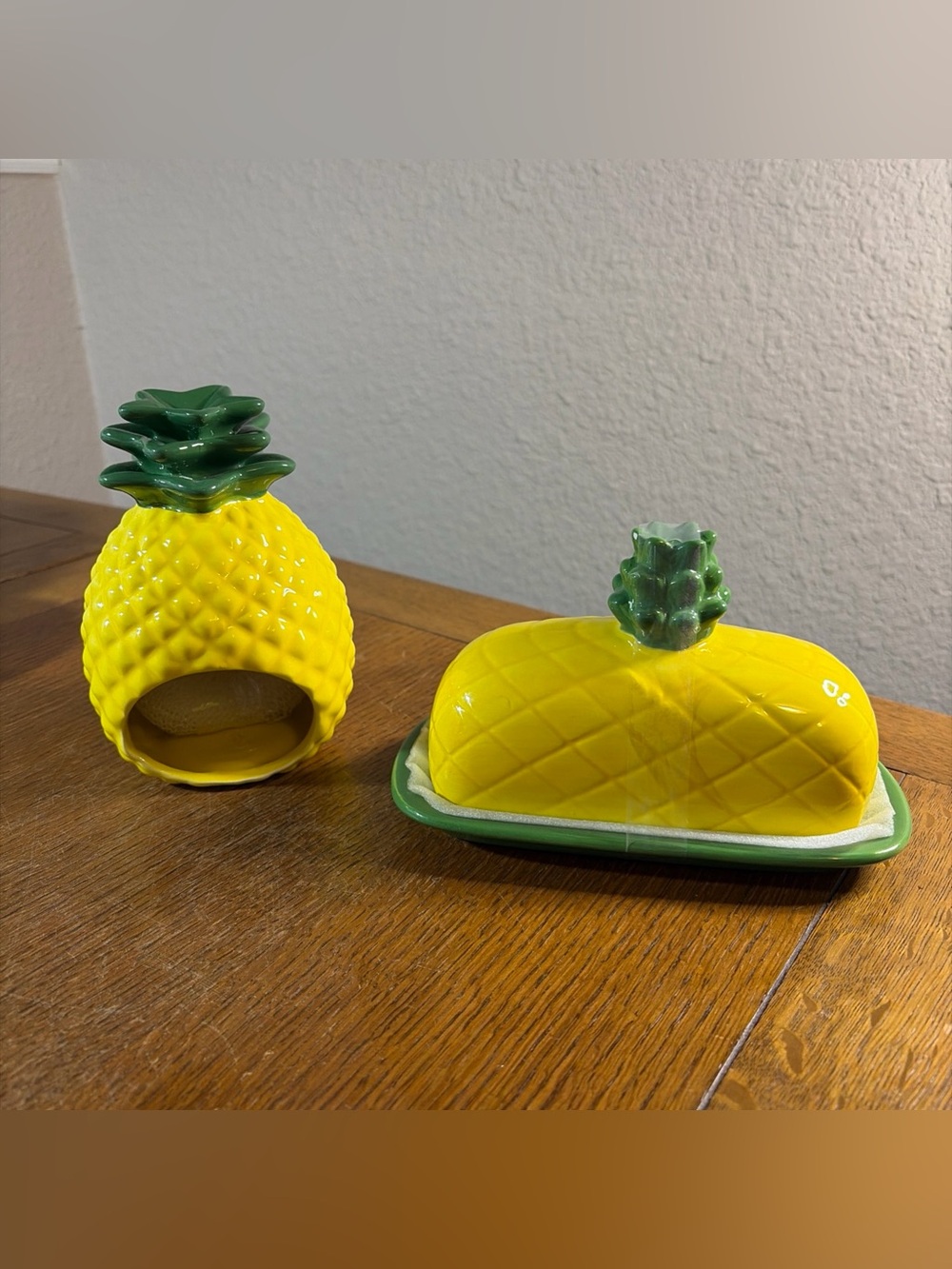 Cute Pineapple Designed Kitchen Sponge Holder and Butter Dish-Kitchen-Fruit